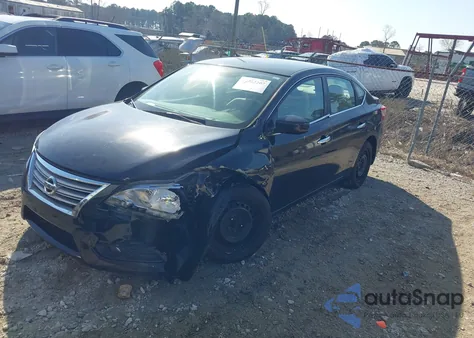 2013 Nissan Sentra Sv z USA, uszkodzony, nr VIN 3N1AB7AP4DL614287